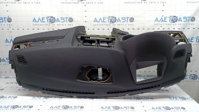 Front dashboard with AIRBAG BMW X3 F25 11-17 black for projection, rusty squib