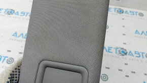 Left visor Toyota Camry v50 12-14 usa gray, without hook, without backlight, dry cleanable, dented
