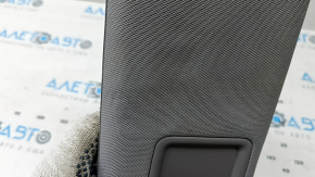 Left visor Toyota Camry v50 12-14 usa gray, without hook, without backlight, dry cleanable, dented