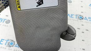 Left visor Toyota Camry v50 12-14 usa gray, without hook, without backlight, dry cleanable, dented