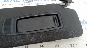 Right visor BMW X3 F25 11-17 black, without hook, dry cleanable