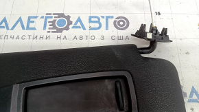 Right visor BMW X3 F25 11-17 black, without hook, dry cleanable