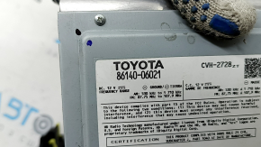 Head unit Toyota Camry v50 12-14 usa large display, scratches