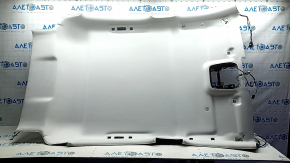 Headlining for Ford Mustang Mach-E 21-26 without panoramic windows, light gray, dry-cleanable, creases