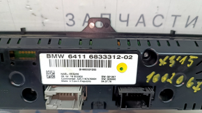 Climate control BMW X3 F25 15-17 chips, scratches
