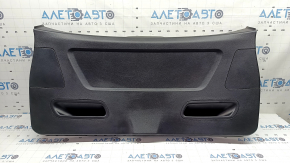 Lower trim of the trunk door BMW X3 F25 11-17 black for electric door, with plugs, scratches