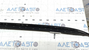 BMW X3 F25 11-17 black left longitudinal roof rail, paint peeling off