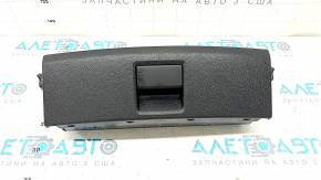 Box pocket under the driver's seat, complete, Audi A6 C7 12-18, black, scratches