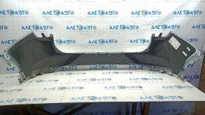 Rear bumper bare Ford Mustang Mach-E 21-26 white A3, without parking sensors, scratches