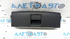 Box pocket under the passenger seat, complete Audi A6 C7 12-18, black, scratches