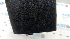 Box pocket under the passenger seat, complete Audi A6 C7 12-18, black, scratches