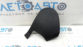 Side trim for passenger seat, inner, Audi A6 C7 12-18, black, worn