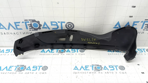 Audi A6 C7 12-18 passenger seat control trim, type 2, black, scratches, broken mount