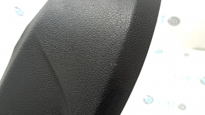 Audi A6 C7 12-18 passenger seat control trim, type 2, black, scratches, broken mount