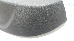 Audi A6 C7 12-18 passenger seat control trim, type 2, black, scratches, broken mount