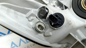 Left front headlight Toyota Camry v50 12-14 usa XLE, needs polishing, cracked housing, cracked glass