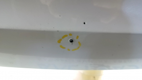 Front bare bumper Ford Mustang Mach-E 21-26 white A3 without camera, worn, non-factory holes