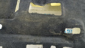 Audi A6 C7 12-18 black floor covering, needs dry cleaning, tears