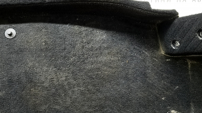 Audi A6 C7 12-18 black floor covering, needs dry cleaning, tears