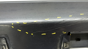 Right threshold Toyota Camry v50 12-14 usa LE XLE, with chrome, graphite 1G3, scratches, broken fasteners, dents