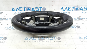Naked steering wheel Toyota Camry v50 12-14 usa LE, XLE, leather, black, scratch