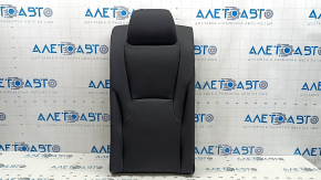 Backrest of the rear row of seats, left, Honda Accord 23-26, black leather, perforation
