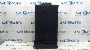 Backrest of the rear row of seats, left, Honda Accord 23-26, black leather, perforation