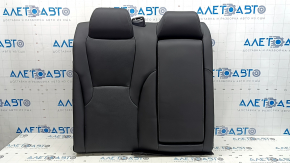 The back of the rear row of seats, right, Honda Accord 23-26, black leather, perforation, with armrest
