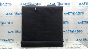 The back of the rear row of seats, right, Honda Accord 23-26, black leather, perforation, with armrest