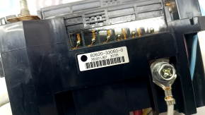 The fuse box under the hood, left, Toyota Camry v50 12-14 usa, is large