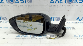 Left side mirror assembly Honda Accord 23-25 5 pins, heated, BSM, black, scratches