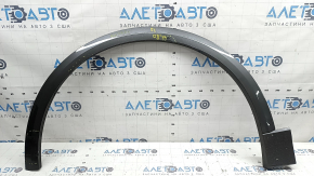 Front left fender arch trim Audi Q8 19-23 graphite, scratches, peeling paint