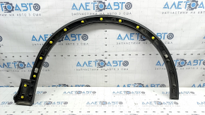 Front left fender arch trim Audi Q8 19-23 graphite, scratches, peeling paint