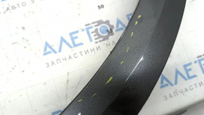 Front left fender arch trim Audi Q8 19-23 graphite, scratches, peeling paint