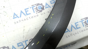Front left fender arch trim Audi Q8 19-23 graphite, scratches, peeling paint