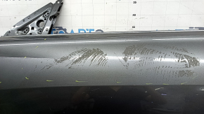 Bare front left door Audi Q8 19-26 aluminum, graphite 3M, in glue