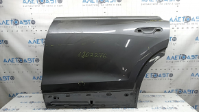 Bare rear left door Audi Q8 19-26 aluminum, 3M graphite, in glue, chipped