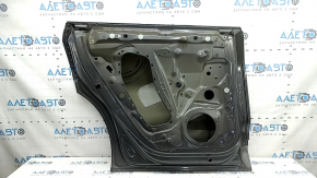 Bare rear left door Audi Q8 19-26 aluminum, 3M graphite, in glue, chipped