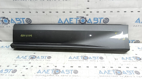 Lower rear left door trim Audi Q8 19-26 graphite, pressed