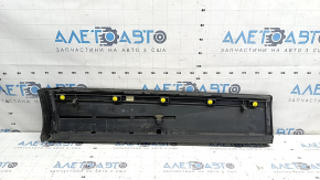 Lower rear left door trim Audi Q8 19-26 graphite, pressed