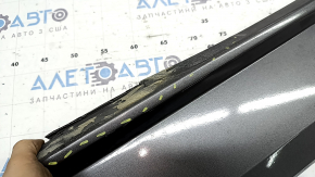 Lower front left door trim for Audi Q8 19-26 graphite, pressed, paint peeling off