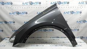 Front left wing Audi Q8 19-26 aluminum, graphite 3M, butt