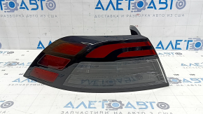 Left outer wing light Honda Accord 23-26 with cover, scratches