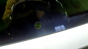 Naked tailgate with glass Ford Mustang Mach-E 21-26 white A3, plastic, with emblem, spray paint, traces of repair