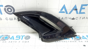 Left bumper grille Honda Accord 23-26 black gloss, butt