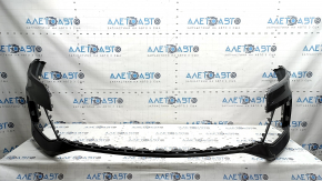 Bare front bumper Audi Q8 19-23 for Park Assist, without plug, graphite, scratches, broken mount