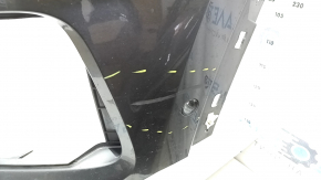 Bare front bumper Audi Q8 19-23 for Park Assist, without plug, graphite, scratches, broken mount
