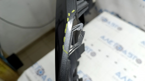 Bare front bumper Audi Q8 19-23 for Park Assist, without plug, graphite, scratches, broken mount