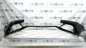 Bare front bumper Audi Q8 19-23 for Park Assist, without plug, graphite, scratches, broken mount