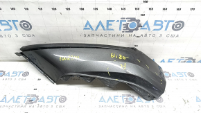 Front bumper lip left Audi Q8 19-23 graphite, scratches